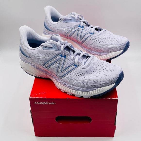 New Balance Shoes - New Balance Fresh Foam 860 v12 Purple White Running Shoes W860D12, Women's 10